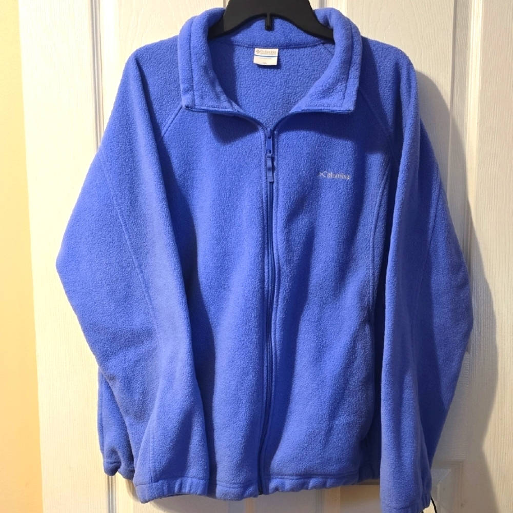 Columbia Vibrant Purple Fleece Jacket